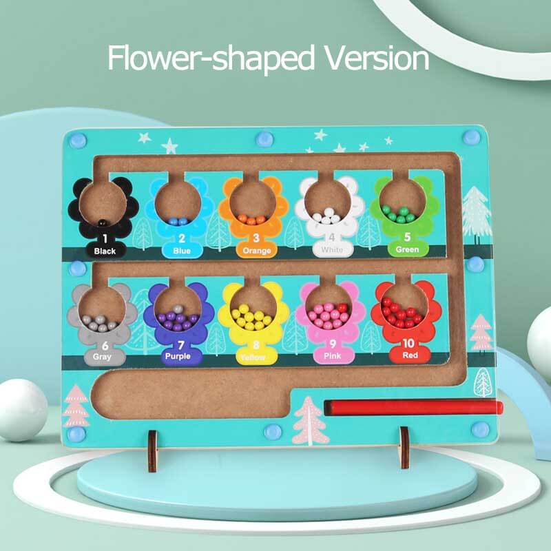 Montessori color & number puzzle