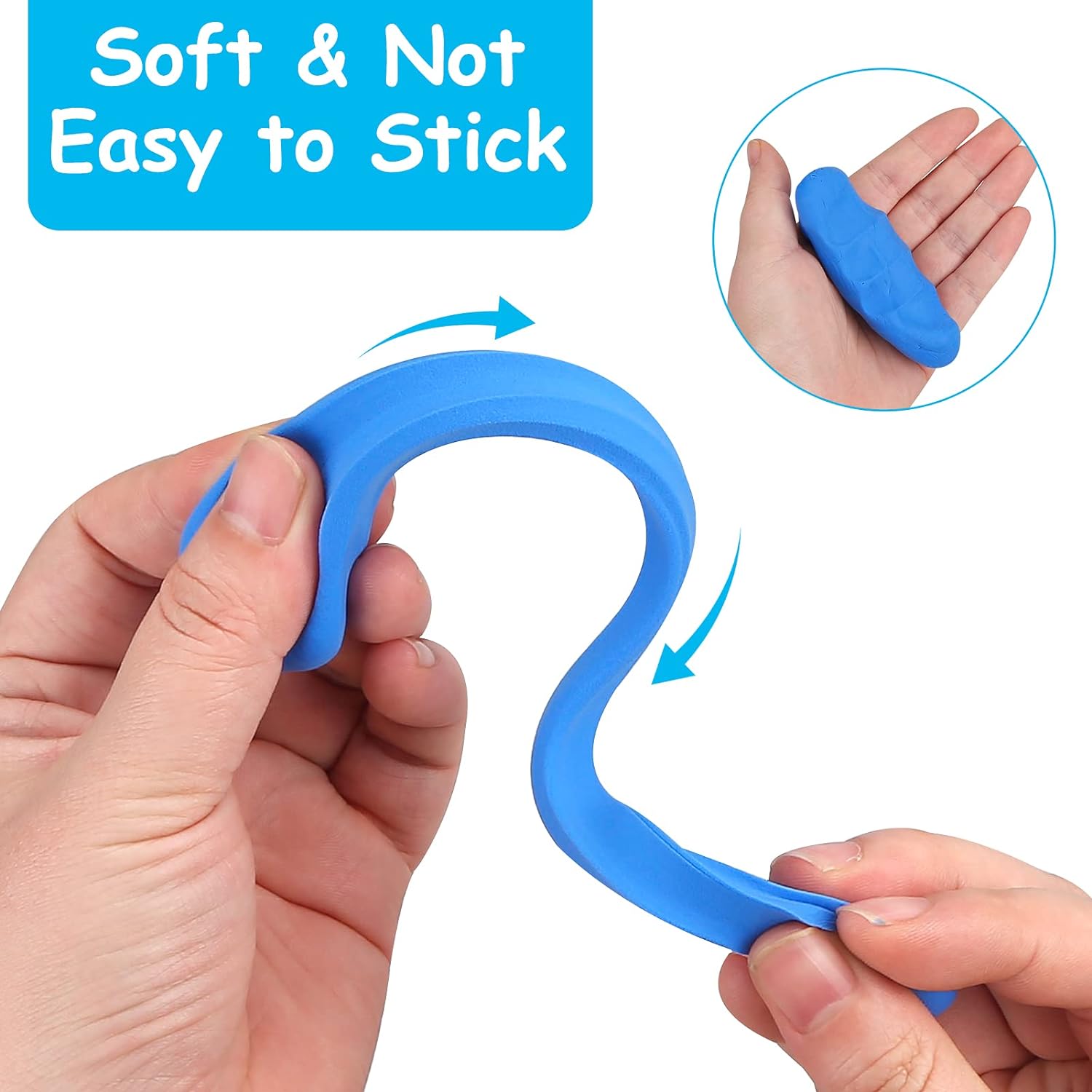 Magic Clay - Experimenting with Colors and Shapes