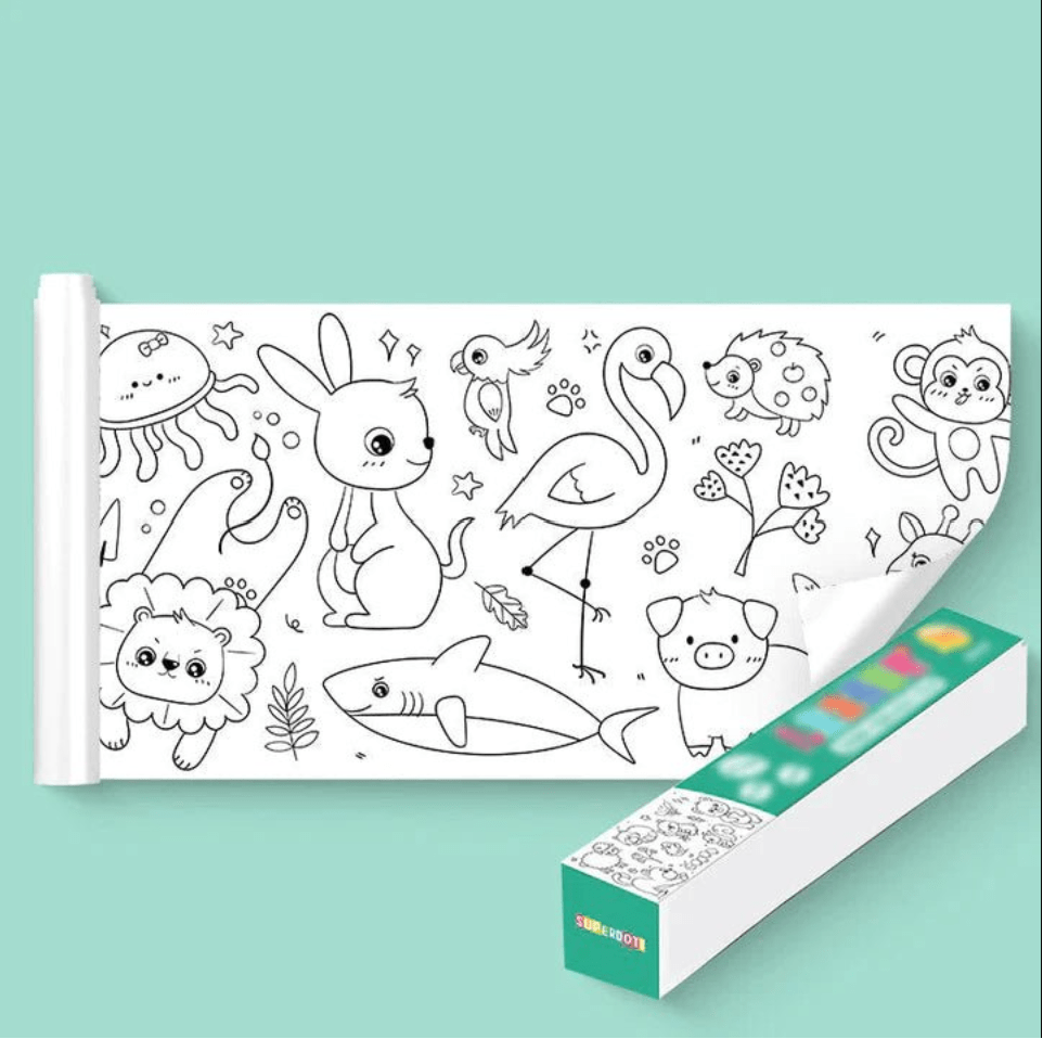 Tekentalent Toverrol: Creativiteit en kennis in één magische rol!