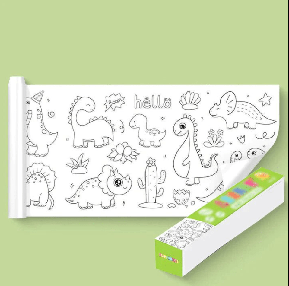 Tekentalent Toverrol: Creativiteit en kennis in één magische rol!