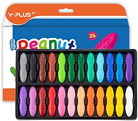 Kid's Washable Peanut Crayons Set