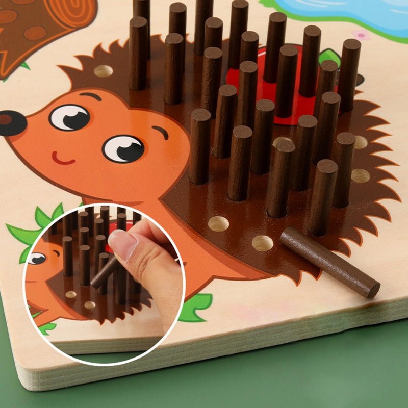 Hedgehog Game | Montessori & Sensory Board Game