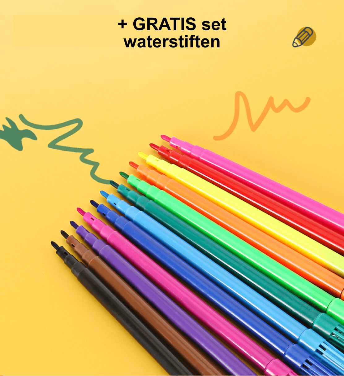 Magic Drawing Projector (+ FREE Drawing Book & Markers)