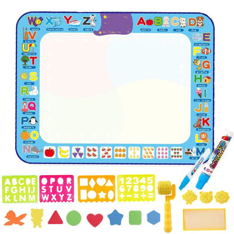 Magic Water Drawing Mat | Learn to read, write, draw & count