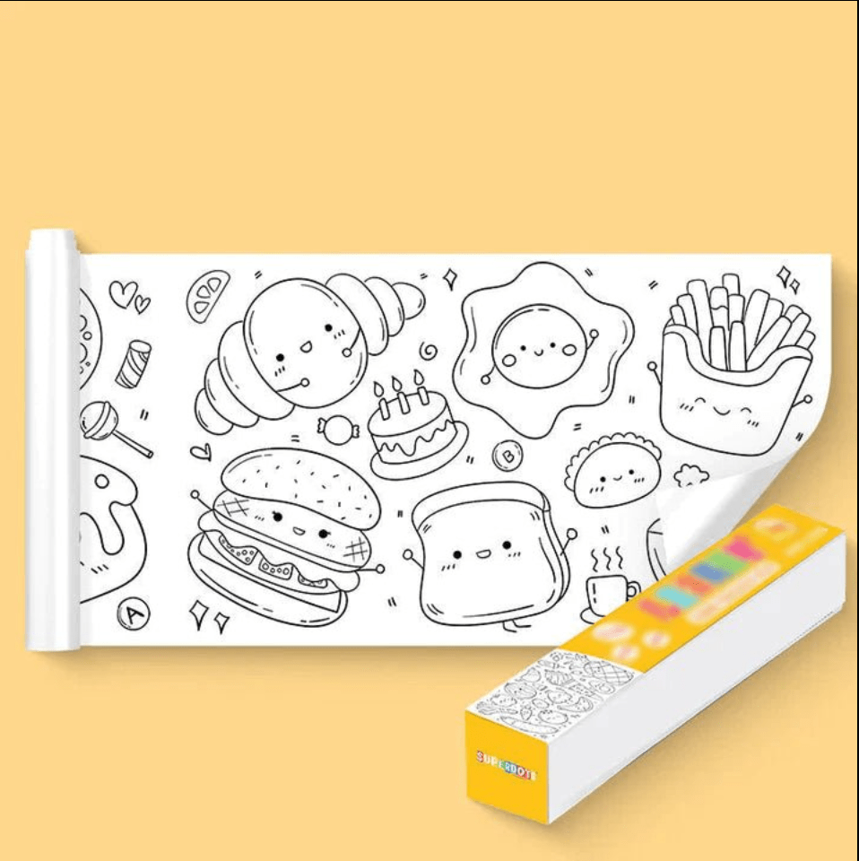 Tekentalent Toverrol: Creativiteit en kennis in één magische rol!