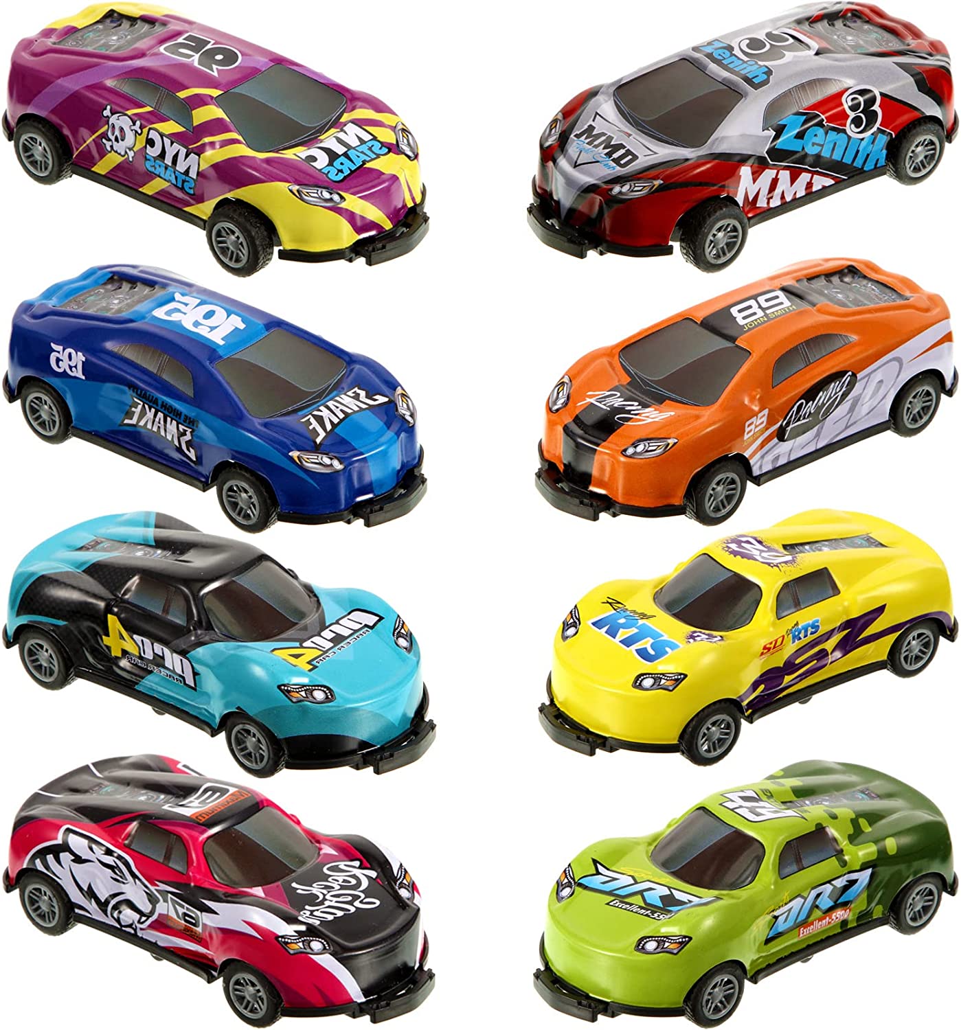 (Set of 8 ) Stunt Vehicle Sensation