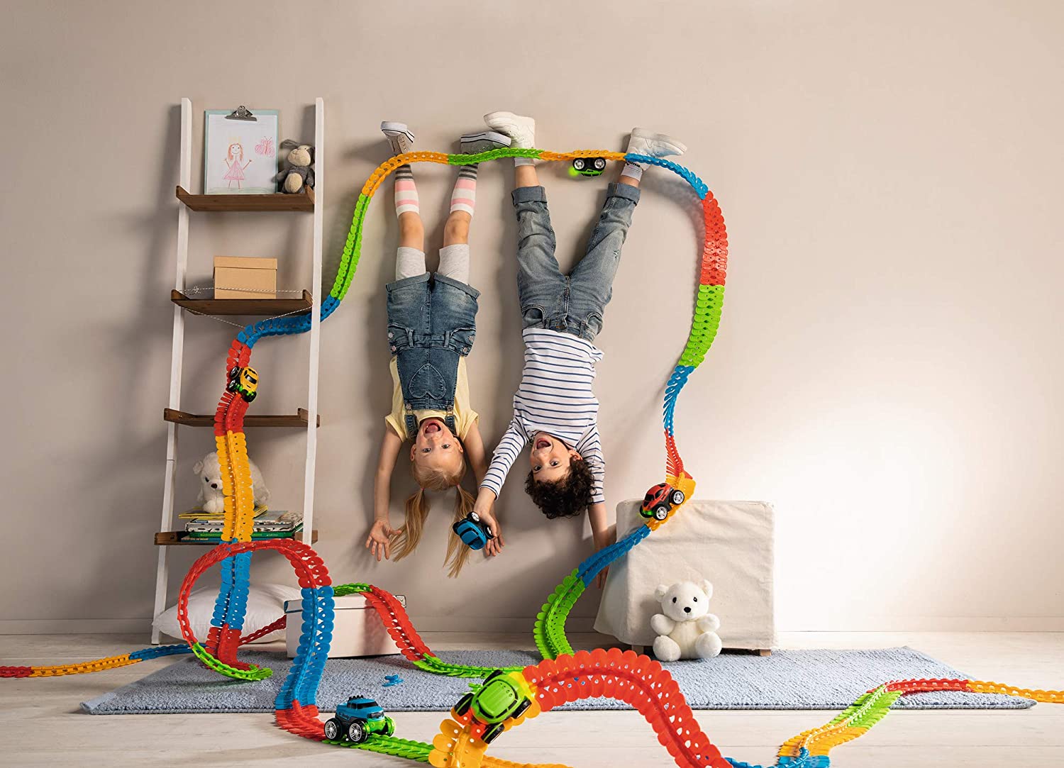 GoTrack™ Montessori Race | Anti-Gravity Car Track Set