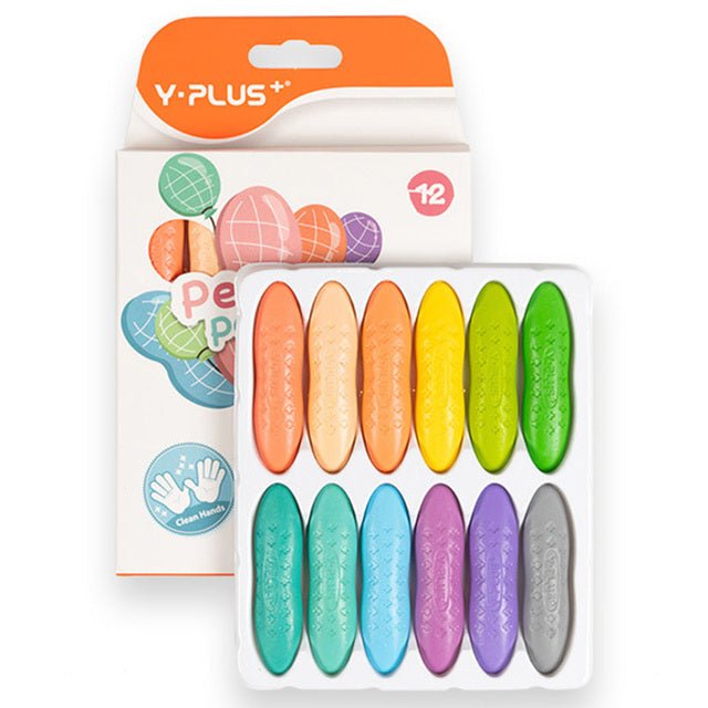 Kid's Washable Peanut Crayons Set 