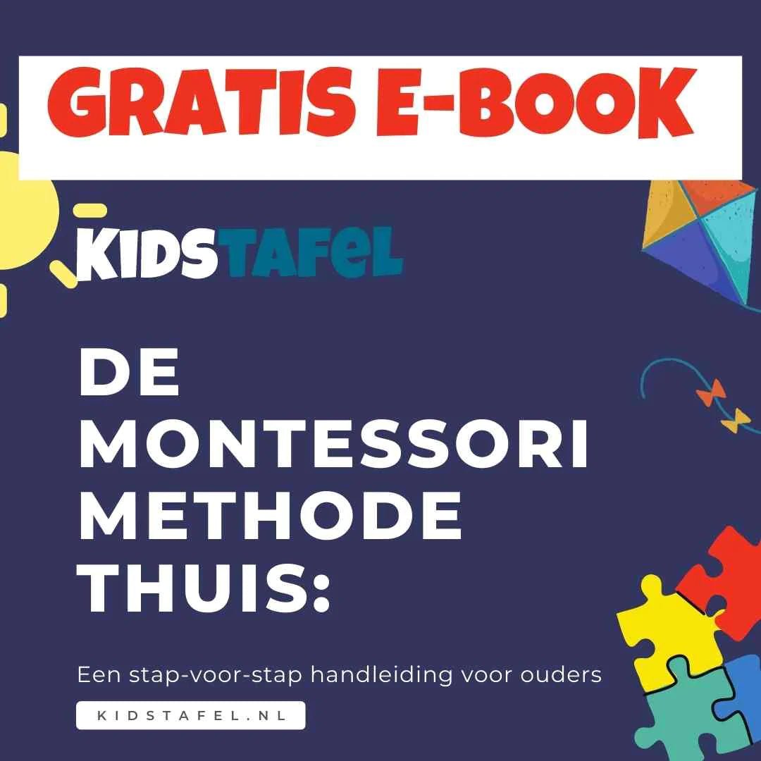 De Montessori methode thuis - E-Book (TWV €19.95)