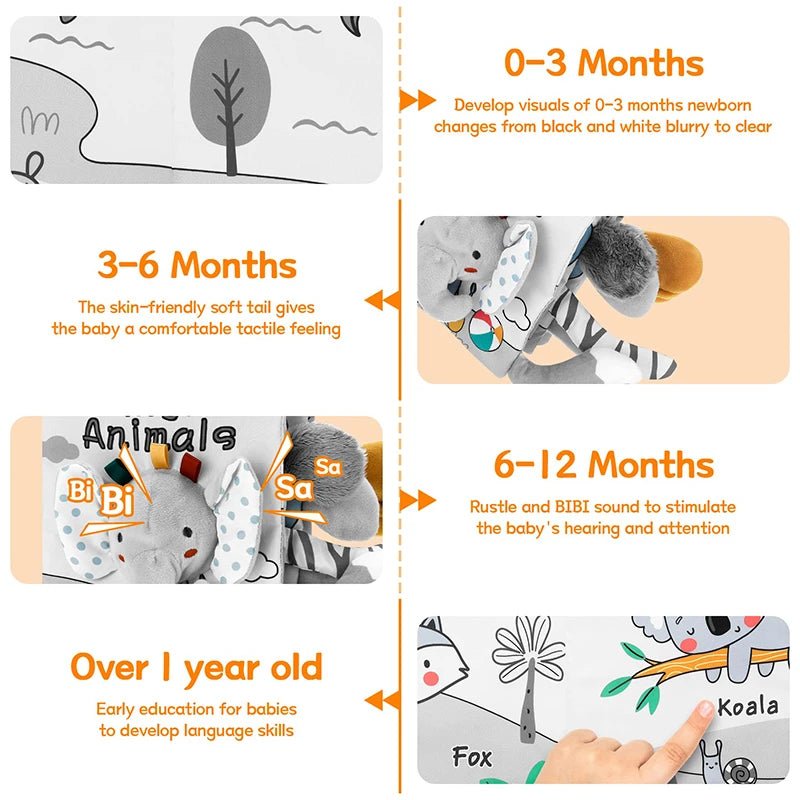 Montessori Baby Adventure Book | Early Development &amp; Fun